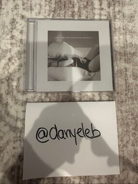 Taylor Swift The Tortured Poets Department CD